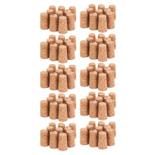 100PZ Tappi Affusolati per Tappi Tappe in Sughero Artigianato Art Model Building 22 x 17 x 35mm