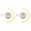 2X Universal Aluminum Grass Trimmer  with 8 Lines Brush Cutter  Thread Nylon Grass Cutting   Silver 1