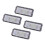 4 Pcs Plate Light 18 LED 3528SMD White License Plate Light for  E46 1