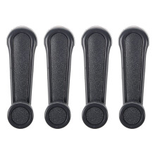 8 Pcs Gray Plastic Universal Car Window Winder Cranks Handle Lever