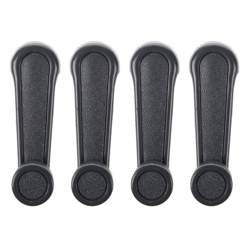 8 Pcs Gray Plastic Universal Car Window Winder Cranks Handle Lever