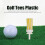 Long Distance Golf Tees 70mm Low Friction 8