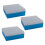3X Plastic Square 100 Positions Laboratory 1.5Ml Centrifuge Tube Case Box 1