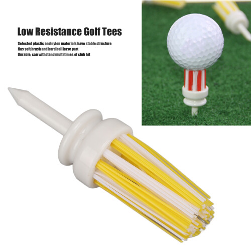 Long Distance Golf Tees 70mm Low Friction 2