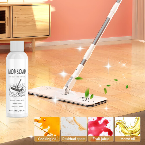 Scented MultiPurpose Mop Soap for Floor Cleaning Kitchen Bathroom Home Use 1 Unit 2