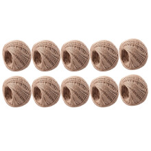 10X 100 Meter - Natural Textured Hessian Jute Twine String 1mm
