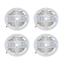 4X Super Brillant 5M 300 SMD 5630 Barre A Bande LED Chaine de Lumieres Blanc