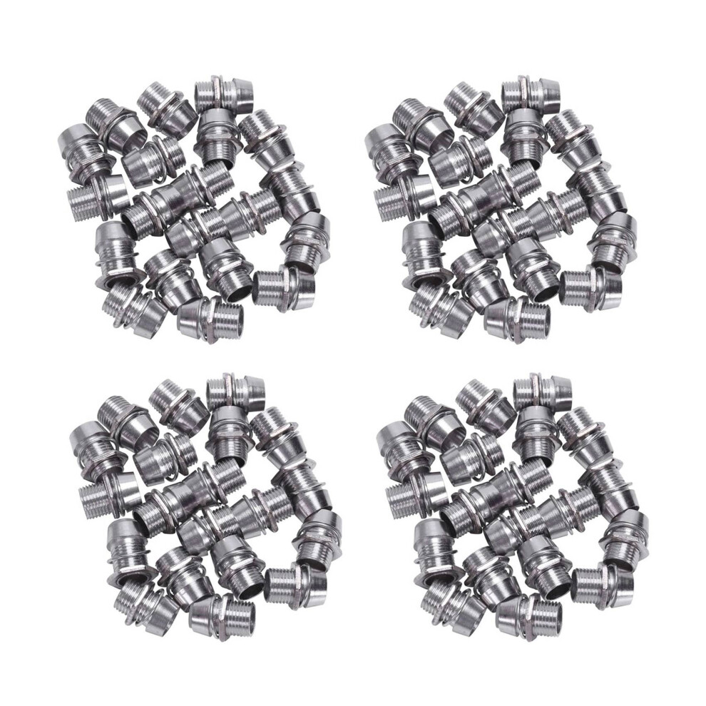80 Pcs Copper 5Mm Emitting Diode Led Holder Mount Panel Display Light 4714060657185