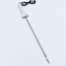 Humidimètre à Foin avec Écran LCD, Outil de Mesure de la Paille de Foin Comprimée pour Céréales, Paille, Son, Fourrage, Herbe de Bambou