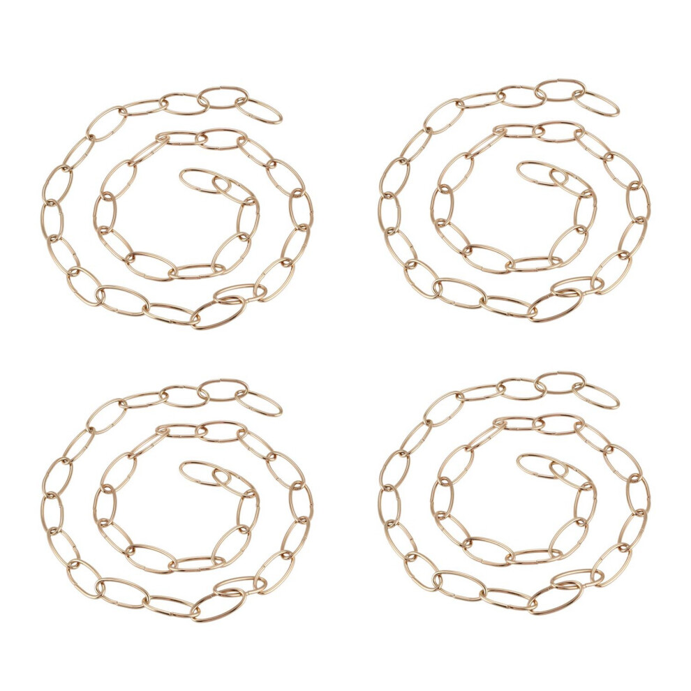 4X 1M Heavy Duty Chain For Vintage Chandelier Hanging Lamp,French Gold 6033891493358