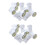 20X T10 W5W 8 SMD LED White - Light Bulb Light Interior Light Bulb 12V 1