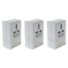 3X SINGWAY 100W 110V/120V to 220V/240V Step-&Down Voltage Converter Transformer Travel White