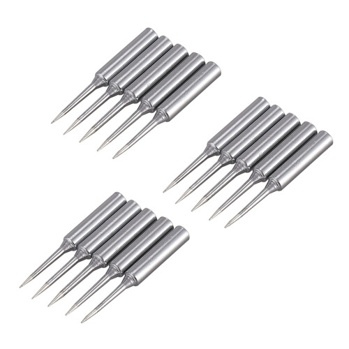 900M-T-LI 0.8mm Point Diameter Soldering Solder Iron Tips 15 Pcs