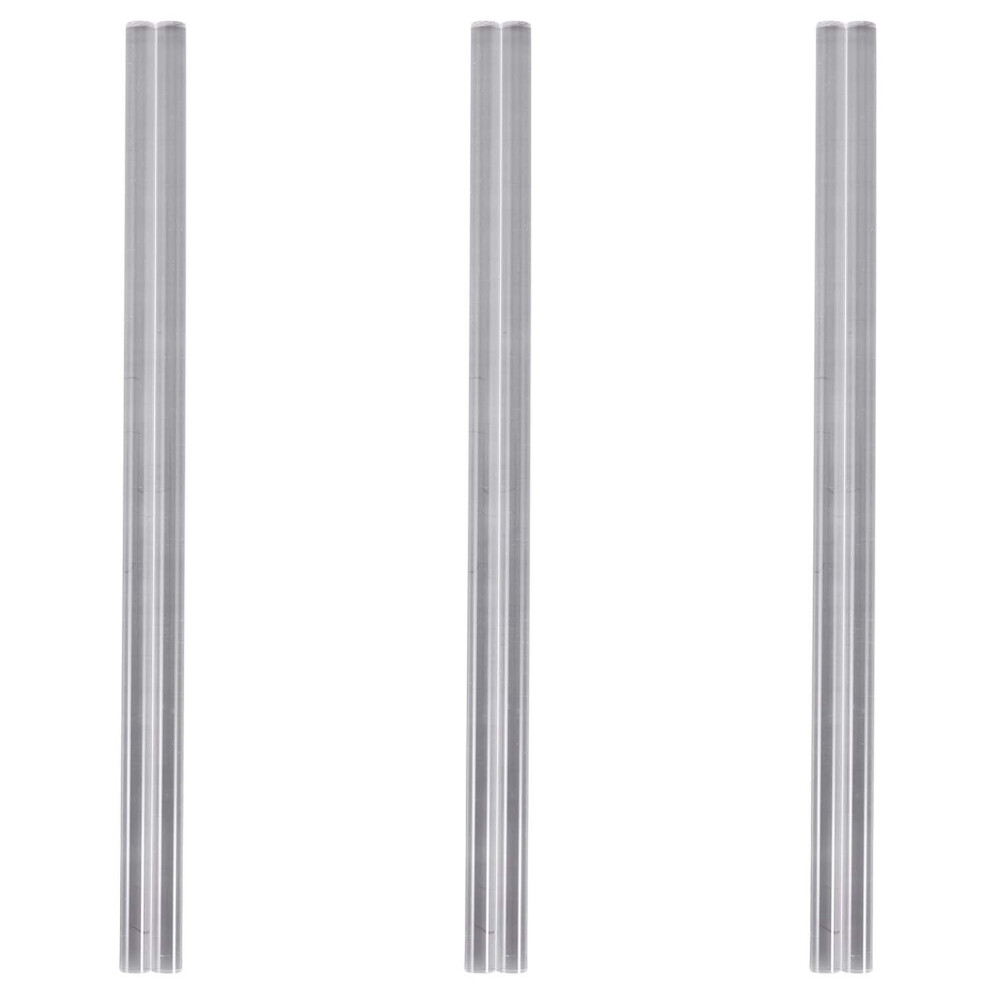 6Pcs 10Mm Clear Round Perspex Acrylic Bar Pmma Extruded Rod 12 Inch Length 6032856692966