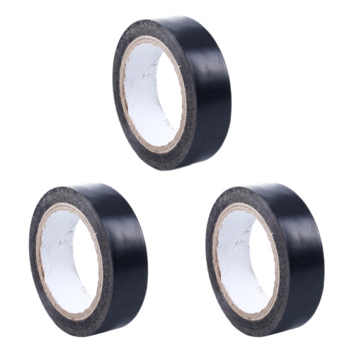3 Pezzi 19mm x 10M Nastro Impermeabile Duct, Nero