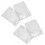 4 x Couverture de Passeport Transparent A la Mode 1
