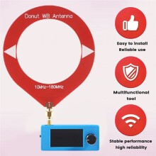SI4732 Radio Receiver 1.9inch Display 10KHz-180MHz FM/AM/LSB/USB Shortwave Radio Receiver SI4732 Radio Receiver+3D Stand