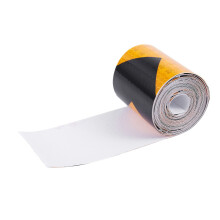 3X 2 Zoll X10 Fuß 3 Meter Nacht Reflektierende Sicherheits Warn Band Streifen Aufkleber Schwarz Gelb