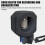 Mic Isolation Shield Filter Wind Shield Acoustic for Record Studios Mic Sound-Absorbing Foam Vocal Isolation 8