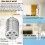 4set 1/2Inch to 3/4Inch Water Float Valve,Stainless Steel Float Valve,Fully Automatic Water Level Controller Float Valve 4