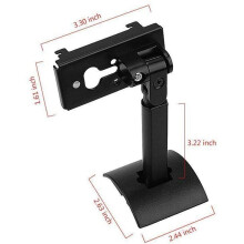 6X Surround-Luidspreker Wandmontage Plafondbeugelstandaard Draaibare Hangende Standaard voor UB-20-Serie II