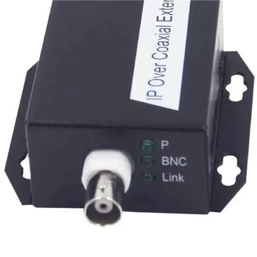 8Pcs Ethernet IP Extender over Coax HD Network Kit EoC Coaxial Cable Transmission Extender for Security CCTV Cameras(B) 2