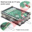 9-Layer Acrylic Case Case for Raspberry Pi 5, Compatible with for Raspberry Pi 5 Active Cooler 5