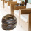 2X Café Gradiente Plano Sintético Material de Tecelagem Rattan Plástico Rattan 3