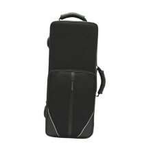 Lightweight Oxford Cloth Trumpet Gig Bag with Backpack Carry Design and Accessory Storage Pockets