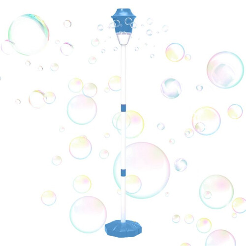 2X Automatic Bubble Machine with Light Vertical Bubble Machine for Birthday Outdoor Wedding Christmas Parties 1