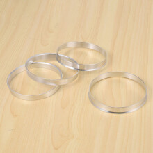 12 x Universal Aluminum Hub Centric Ring Wheel Spacer Set 74.1mm O/D 72.6mm I/D