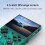 Handheld Retro Game Console 3.5 Inch IPS Screen Linux System Built-in 64G TF Card 5000 Games Support 5G WiFi,A 3