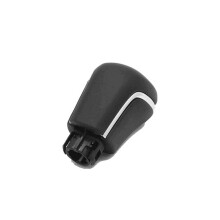 3X Changement de Vitesse en Cuir de Voiture Konb pour Levin Camry XV70 V70 Avalon 2018 2019 2020 Manette de Vitesse Tête Boule Noir