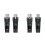 2X UHF Wireless Microphone Converter Adapter XLR Transmitter and Receiver for Dynamic Microphone Guitar Audio Mixer 1