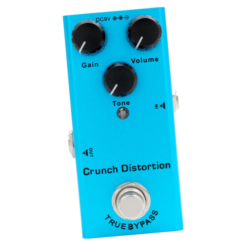Analog Delay Guitar Pedal with True Bypass, Warm Tone, Distortion Control, Durable Metal Shell