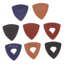Guitar Thumb Picks Set for Electric Guitar and Ukulele, Lightweight NonSlip 8 Pack for Practice