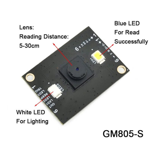 2X GM805-S Barcode Scanning Module, Short-Range Scanning and Reading Module, Barcode Automatic Reading Module 2