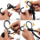 Bungee with Hooks,12Pcs Expanders with Hooks,100cm Adjustable Elastic Strap for Bicycle Carriers,Motorcycles 7