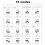 80Pcs 16 Modes Adjustable LED Brake Light Flasher Strobe Controller Universal for Car Motorcycle 7