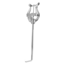 French Horn Music Sheet Holder with Adjustable Clamp for Marching Band and Secure Music Display