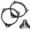 4PCS 6.5 Inch Car Horn Gasket Solid Speaker Washer Adapter Bracket Suitable for    Qashqai 3
