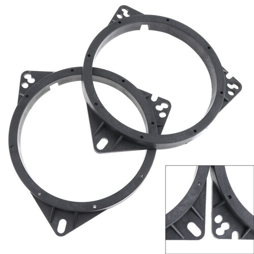 4PCS 6.5 Inch Car Horn Gasket Solid Speaker Washer Adapter Bracket Suitable for    Qashqai 2