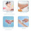 8X Magic Exfoliating Bath Sponge, Extra Soft Exfoliating Bath Sponge, Removes Dead Skin, Reusable 7