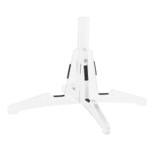Clarinet Stand with Stable FourLeg Base, Transparent ABS Flute Holder for Woodwind Instruments