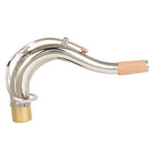 B Flat Tenor Saxophone Neck Replacement with Durable Plated Finish Restores Accurate Tuning