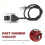 Nox Sensor Nitrogen Oxide Sensor 5462435 for  6.7L 2010-2015  Auto Parts 4