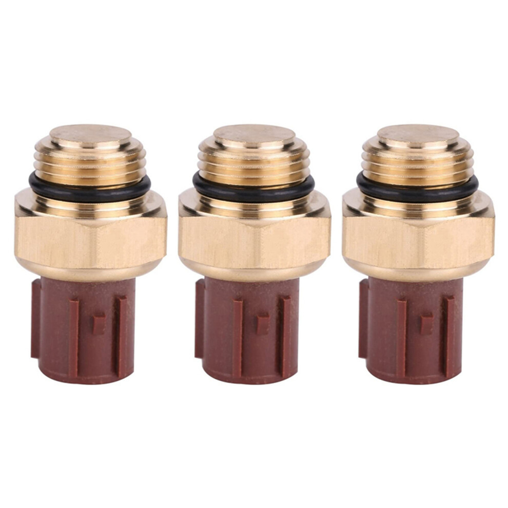 3X Radiator Coolant Fan Water Temperature Sensor Replacement Car Accessories For 37760-P00-003 6034173430078