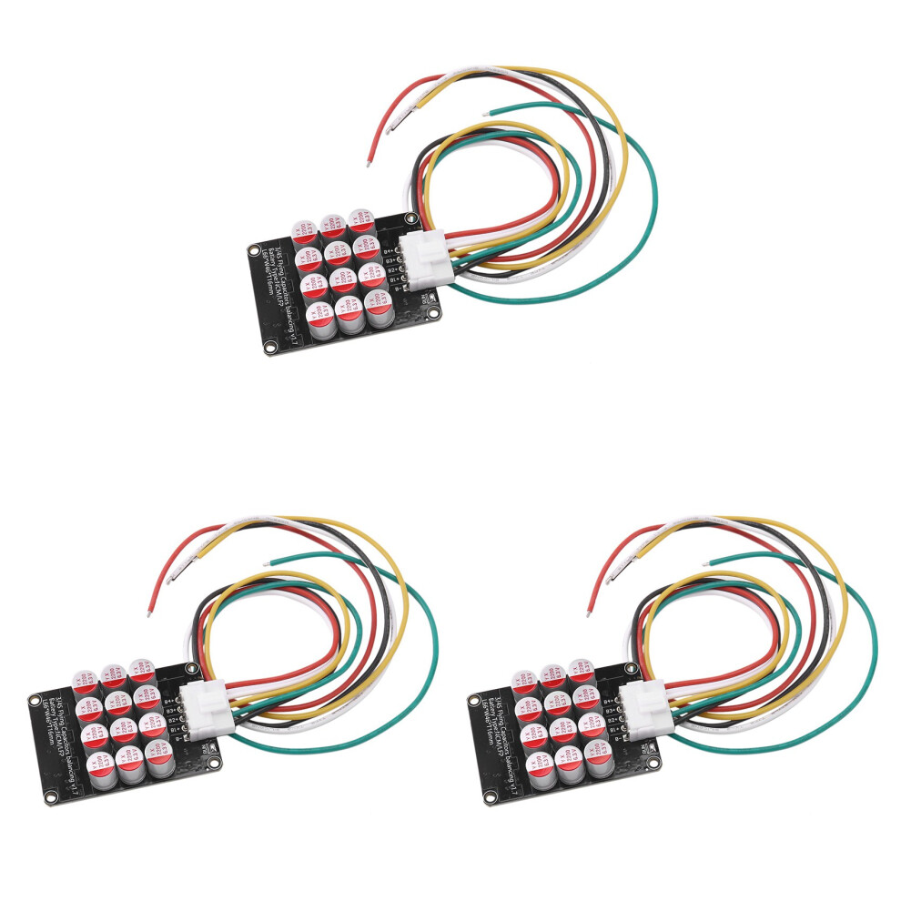 3X 4S 5A Whole Group Balancer Active Bms Board Lithium Lipo Lifepo4 Battery Equalizer Transfer Capacitor 6032462433106