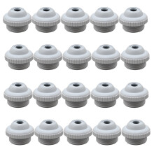20X Buse de Massage de Retour de Spa de Piscine Buse de Massage Entrée Sortie Buse de Baignoire