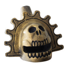 Aztec Death Whistle with Unique Screaming Sound, Loud Aztec War Whistle for Camping and Stress Relief